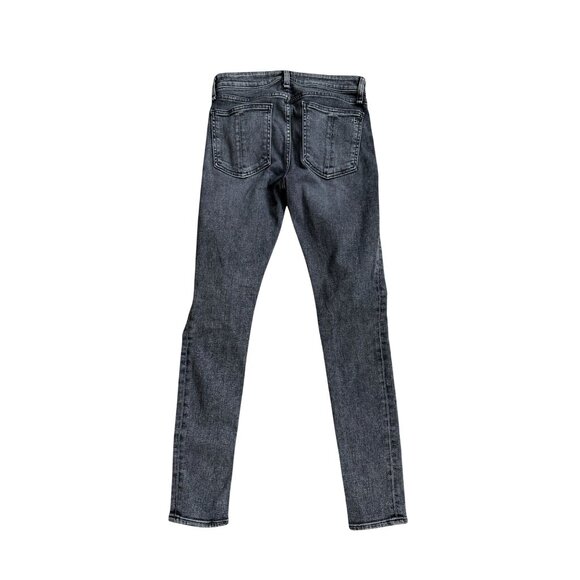 RAG & BONE Black Gray Skinny Jeans Size 26 - Picture 3 of 7